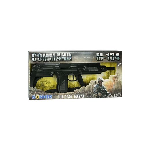 Gonher Mitraillette Uzi Command 12 Coups