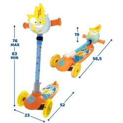 Neon Blast de Super Things Patinete 3 Ruedas