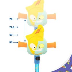 Neon Blast de Super Things Patinete 3 Ruedas