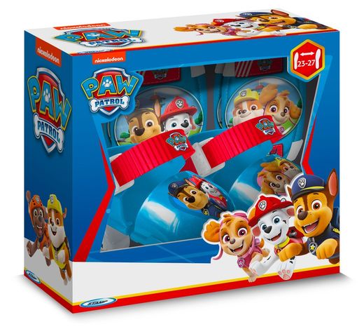 Paw Patrol Rollschuhe mit Schutzausrüstung 23-27