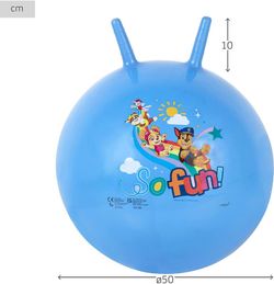 Paw Patrol Hüpfball, aufblasbar, 50 cm