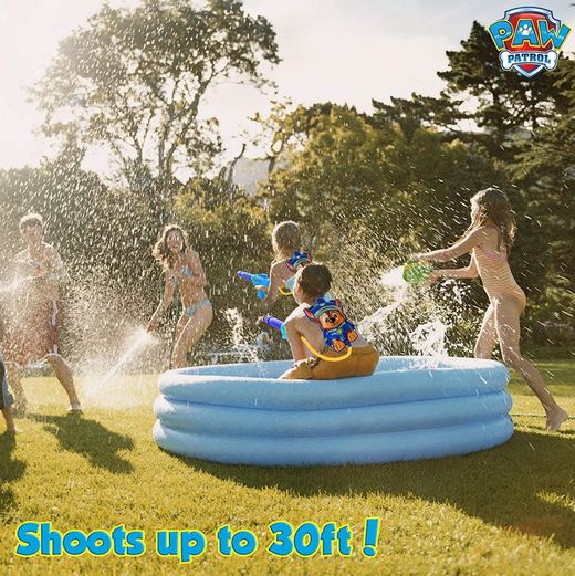 Spin Master Paw Patrol Chase Wasserpistole mit Rucksack