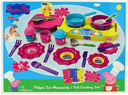 Peppa Pig Juego de Cocina 35 Piezas