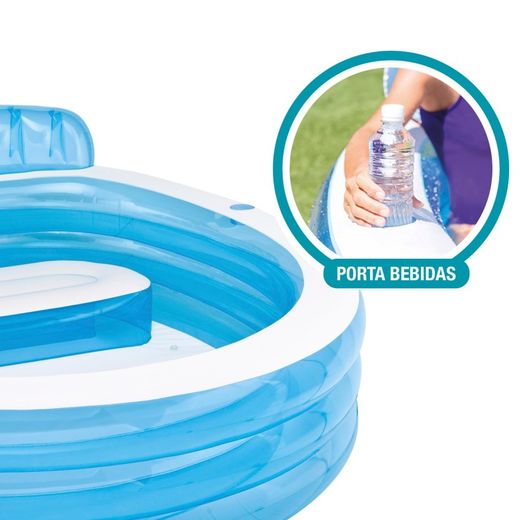 Intex 57190 Swim Center Family Lounge Pool