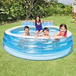 Intex 57190 Swim Center Family Lounge Pool