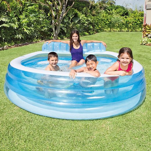 Intex 57190 Swim Center Family Lounge Pool