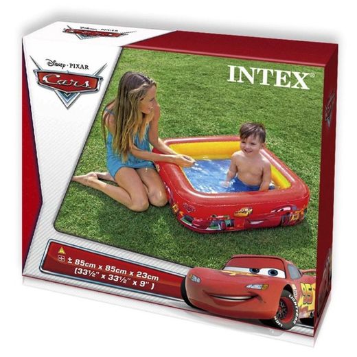 Intex 57101 Disney Cars Kinderplanschbecken 85 cm x 85 cm x 23