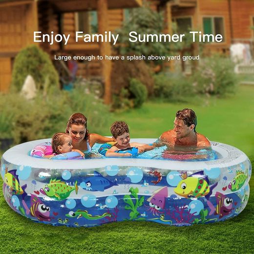 Jilong Pool inflatable Figure 8 pool 69 in x 43 in x 18 in