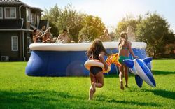 Piscine gonflable Marin Blue 450 x 90 cm