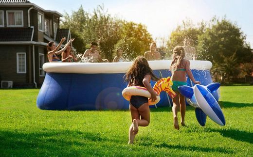 Piscine gonflable Marin Blue 450 x 90 cm