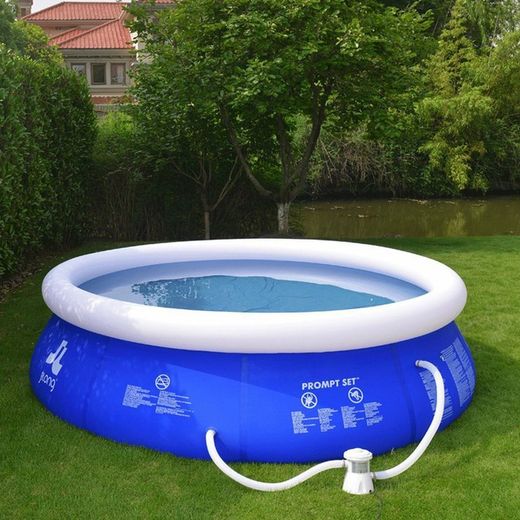 Piscina hinchable redonda Marin Blue 240 cm x 63 cm