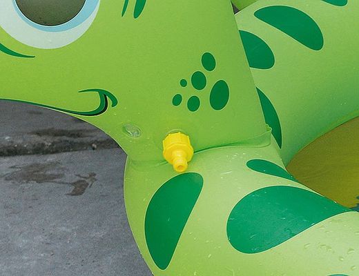 Aufblasbarer Schildkrötenpool mit Wassersprühfunktion