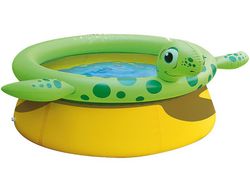 Aufblasbarer Schildkrötenpool mit Wassersprühfunktion