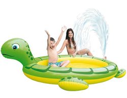 Aufblasbarer Riesen-Schildkröten-Pool mit Sprühfunktion