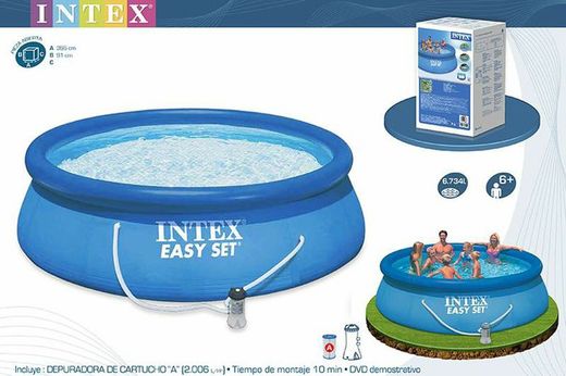 Intex 56442 Piscine Easy Set Intex 366 x 76 m