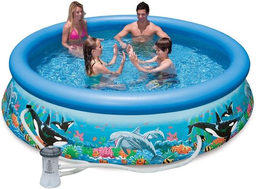 Piscine Intex Easy Set Marine World 3,66 x 76 cm