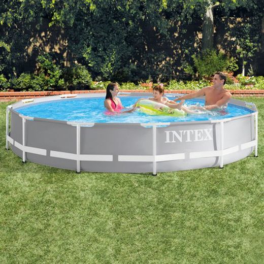 Intex Metallrahmenpool 305 x 76 cm mit Filterpumpe