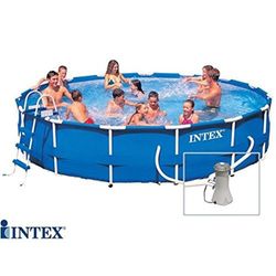 Intex 15´x 36" Metal Frame Swimming Pool