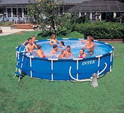 Intex 15´x 36" Metal Frame Swimming Pool