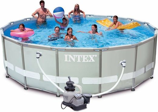 Piscina Intex Ultra Frame 488 x 122 cm con depuradora de arena