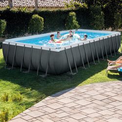 Intex Ultra XTR Frame Pool 732 x 366 x 132 cm mit Sandfilter