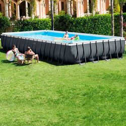 Intex Ultra XTR Frame Pool 975 x 488 x 132 cm mit Sandfilter