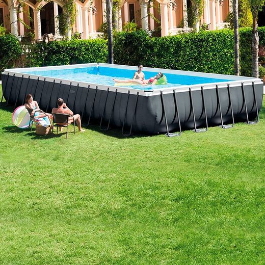 Intex Ultra XTR Frame Pool 975 x 488 x 132 cm mit Sandfilter
