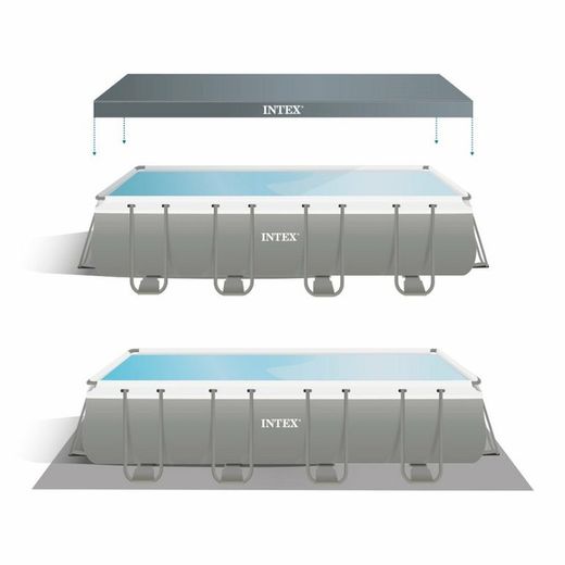 Intex Ultra XTR Frame Pool 549 x 274 x 132 cm mit Sandfilter