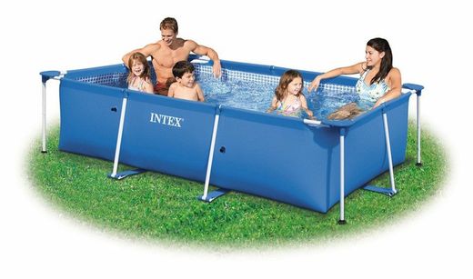 Intex 28270 Piscina Rectangular Small Frame familiar 2.20m