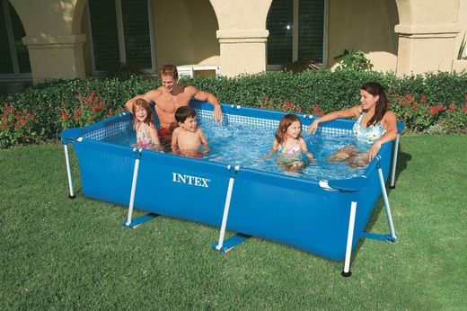 Intex 28270 Piscina Rectangular Small Frame familiar 2.20m