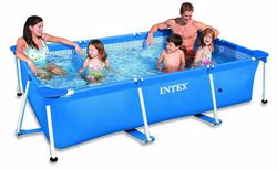 Intex 28270 Piscina Rectangular Small Frame familiar 2.20m