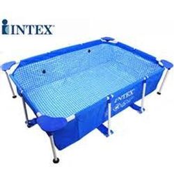 Intex 28272 Piscina Rectangular Small Frame familiar 3.00m x 2.00 m x 0.75 m