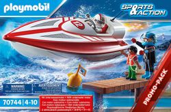 Playmobil 70744 Vedette rapide à moteur submersible