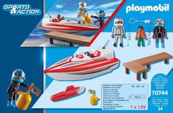 Playmobil 70744 Vedette rapide à moteur submersible