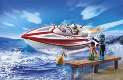Playmobil 70744 Vedette rapide à moteur submersible
