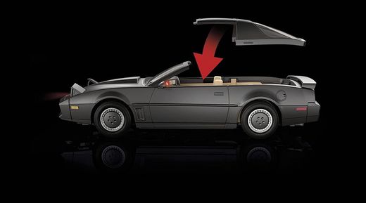 Playmobil 70924 Knight Rider- El Coche Fantástico