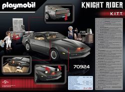 Playmobil 70924 Knight Rider- El Coche Fantástico
