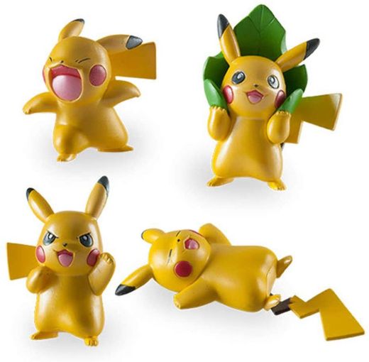 Pokemon Pack 4 Pikachu Figures 20e anniversaire