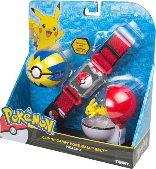 Pokémon Set de Cinturón Clip’N’GO Pikachu