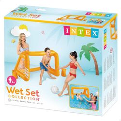 Intex 58507 Aufblasbares Fußballtor