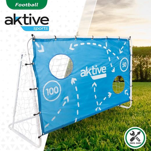 Aktive Porteria Soccer Goal metálica