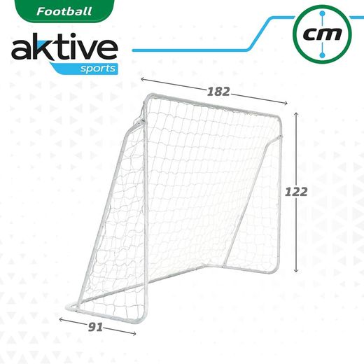 Aktive Porteria Soccer Goal metálica