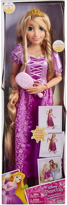 Princesa Disney Muñeca Rapunzel 80 cm