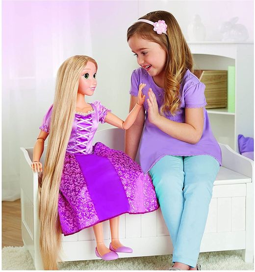 Princesa Disney Muñeca Rapunzel 80 cm