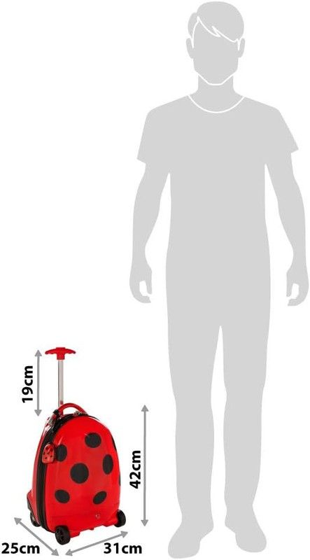 Rastar Kinder-Trolley Marienkäfer Funksteuerung