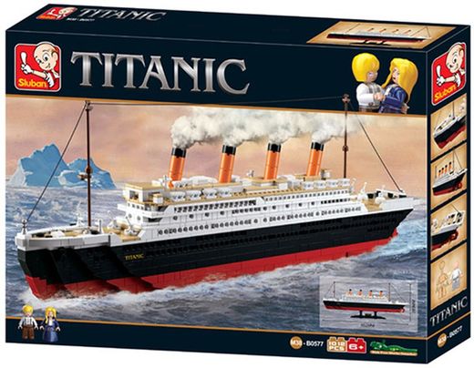 Sluban Titanic Ship Toy Building Sets — Joguines i bicis Gaspar