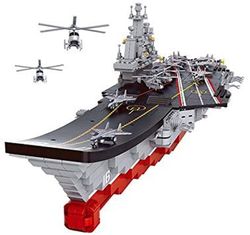Sluban Flugzeugträger-Bausatz Maßstab 1:450