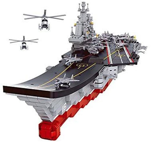 Sluban Flugzeugträger-Bausatz Maßstab 1:450