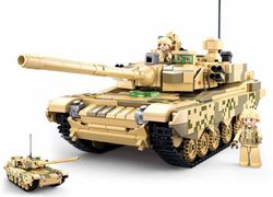 Sluban Tanque Juego de construcción 893 pcs