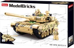 Sluban Tanque Juego de construcción 893 pcs